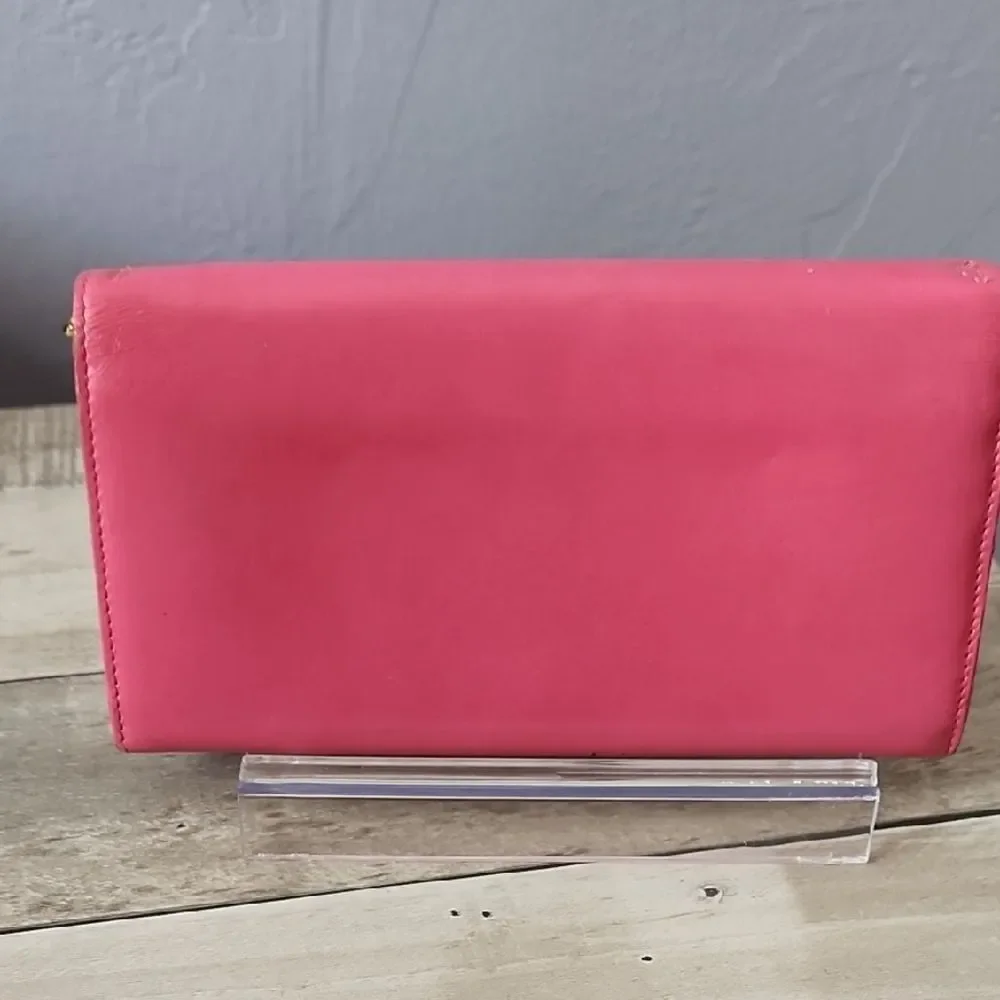 Saint Laurent Vibrant Pink Clutch